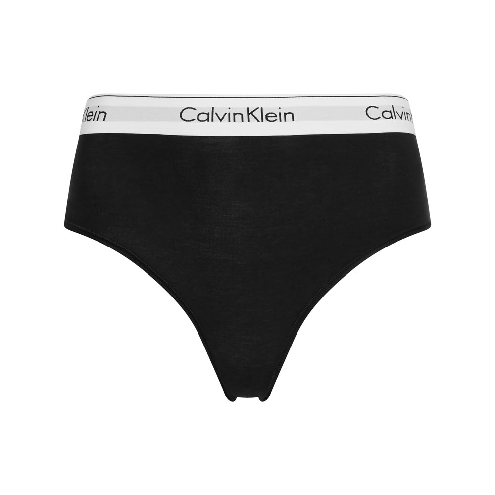 High Waist Bikini Brief - Black