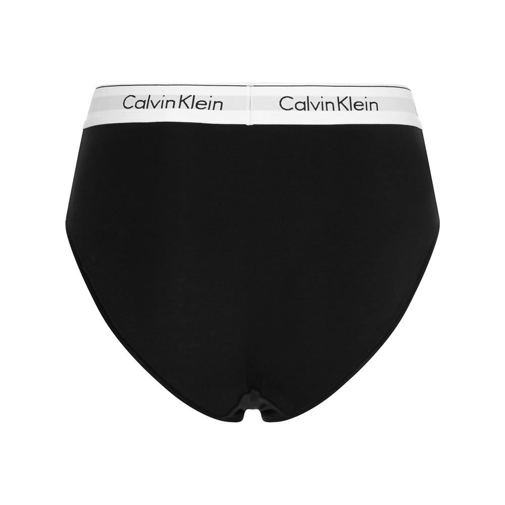 High Waist Bikini Brief - Black