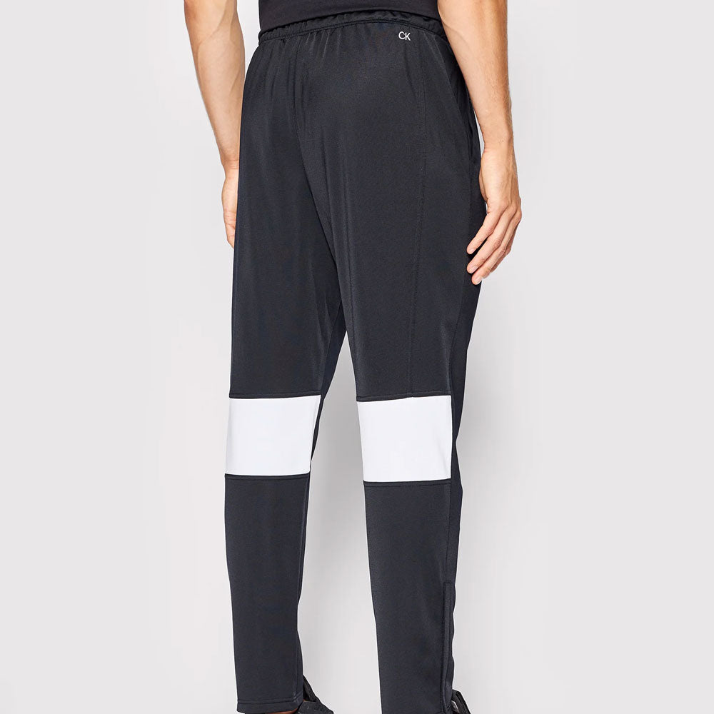 Men's Performance Post Workout Polyester Tracksuit Set - Black