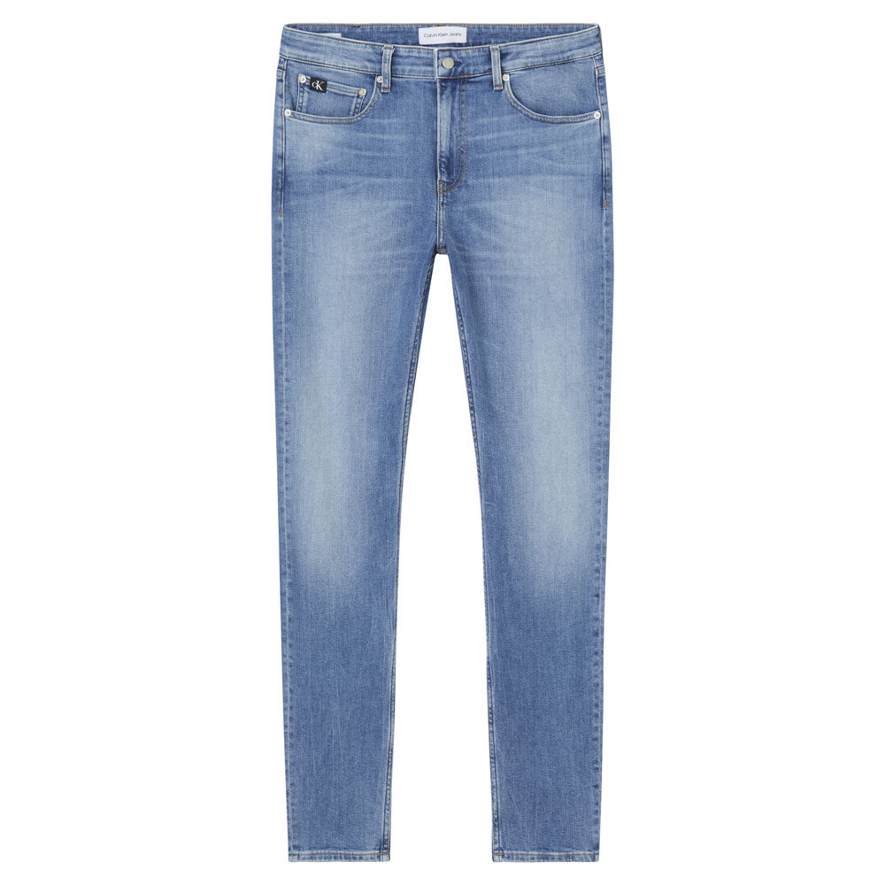 Slim Taper Denim Jeans - Light Blue