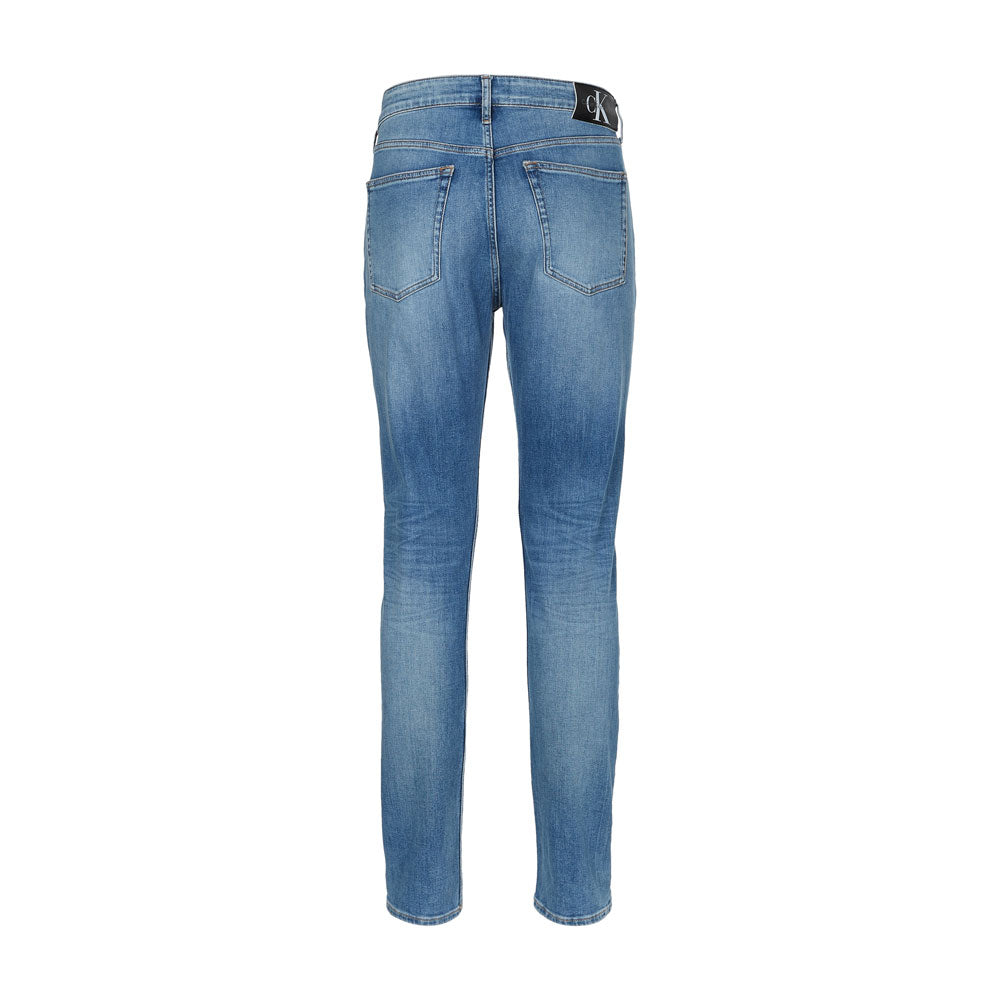 Slim Taper Denim Jeans - Light Blue