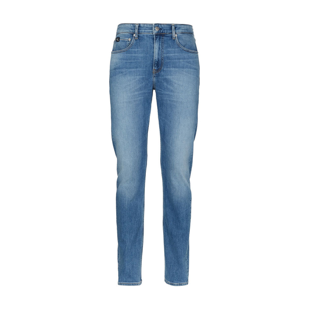 Slim Taper Denim Jeans - Light Blue