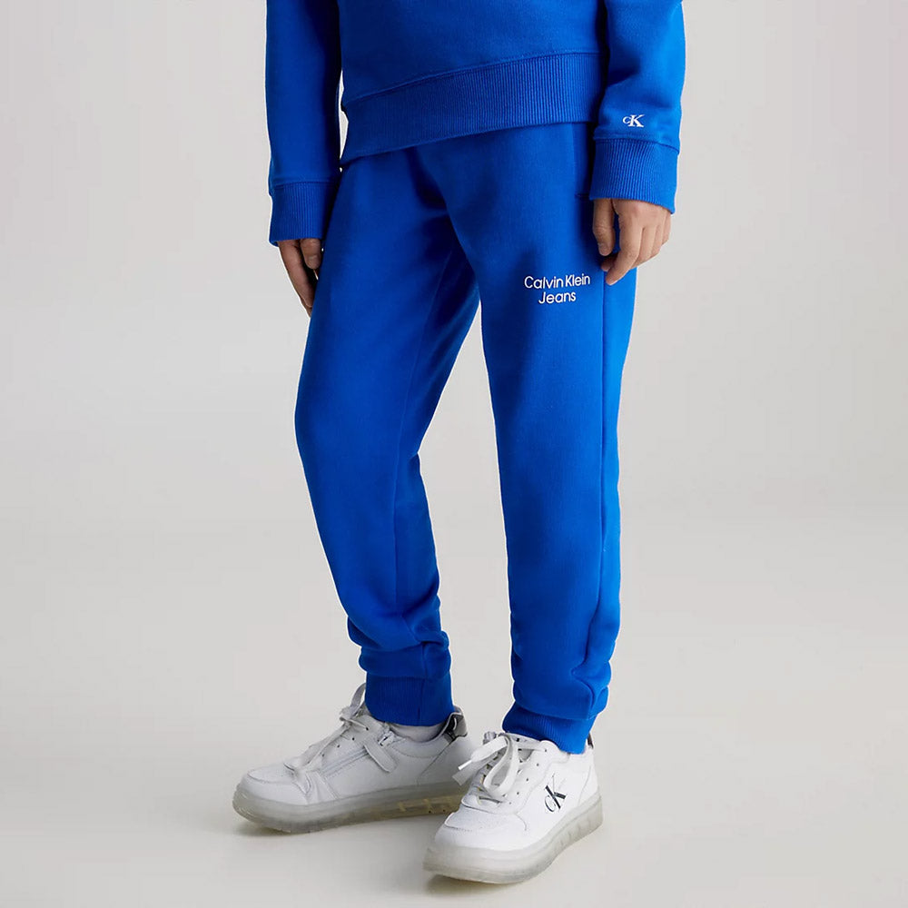 Kids Logo Sweatpants - Blue