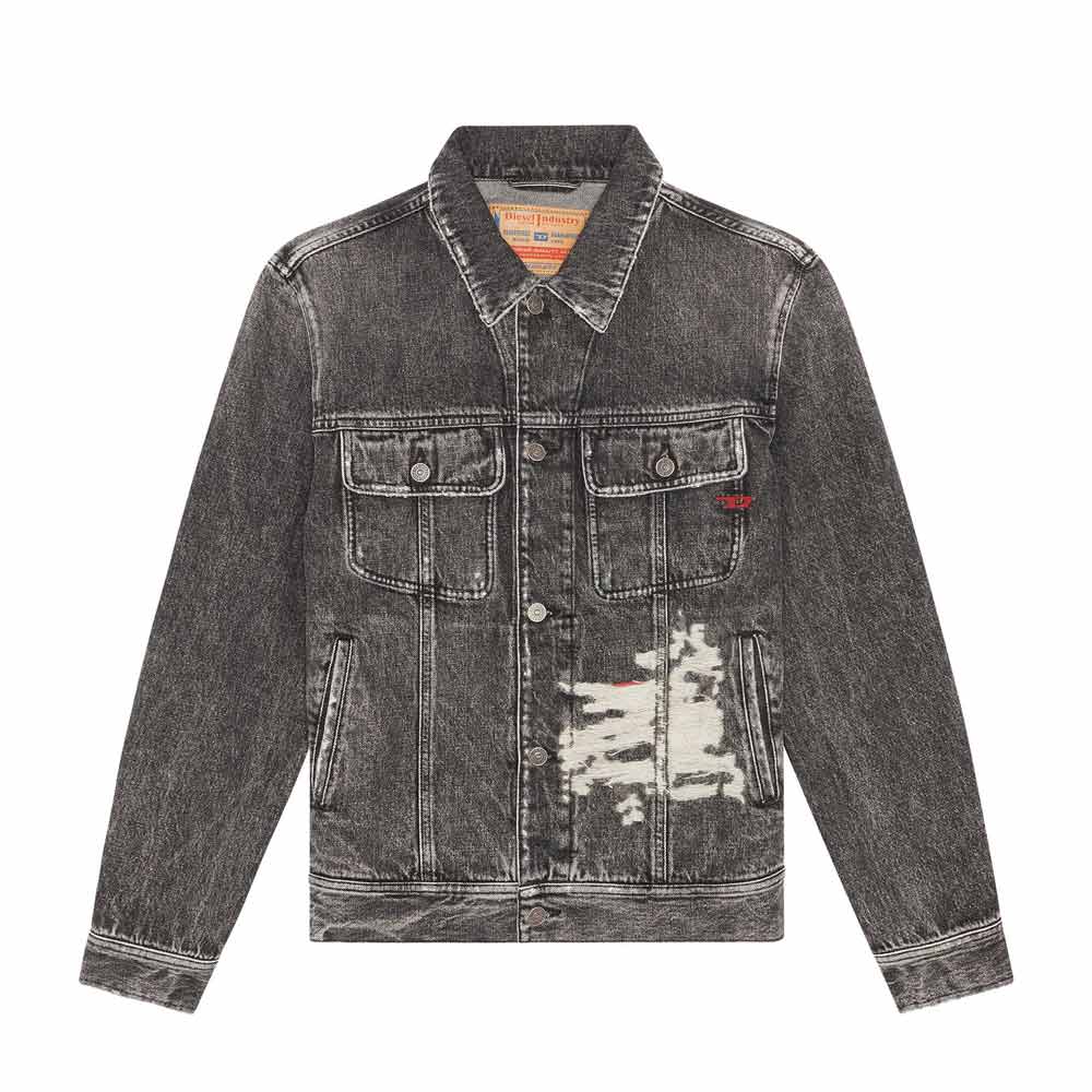 D-Barcy-S1 Jacket - Denim Grey