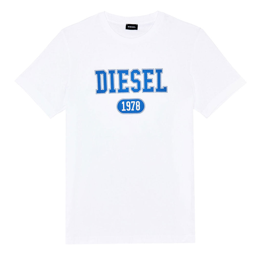 Organic Cotton With 1978 Blue Logo - White