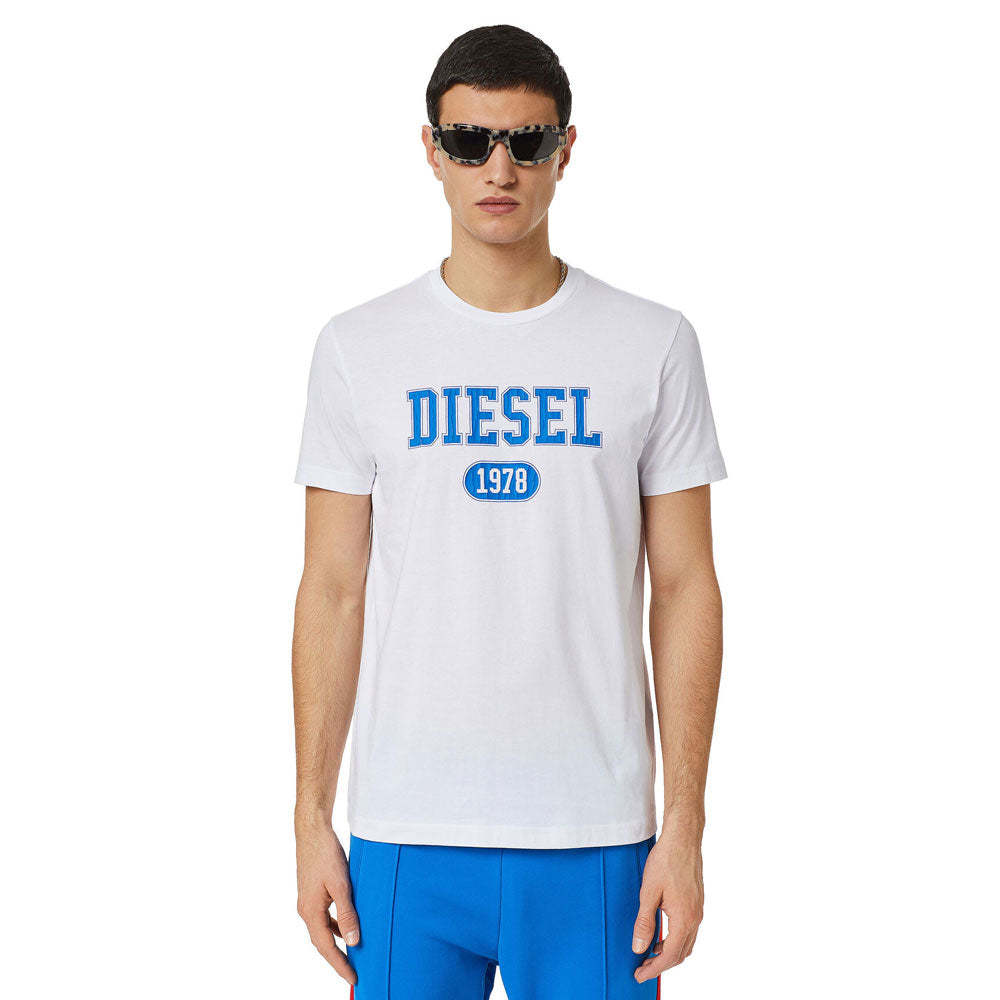 Organic Cotton With 1978 Blue Logo - White