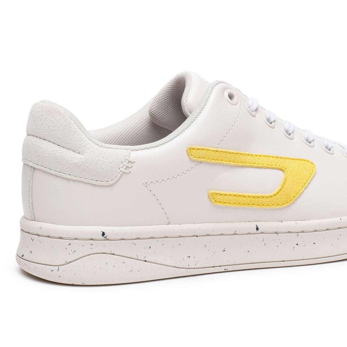 Women S-Athene Low-Top Sneaker White Yellow