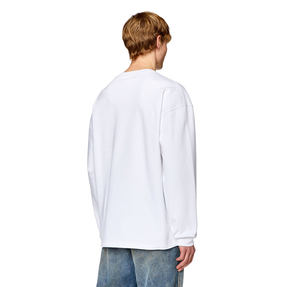 S-Baxt-N1 Sweat Top - White