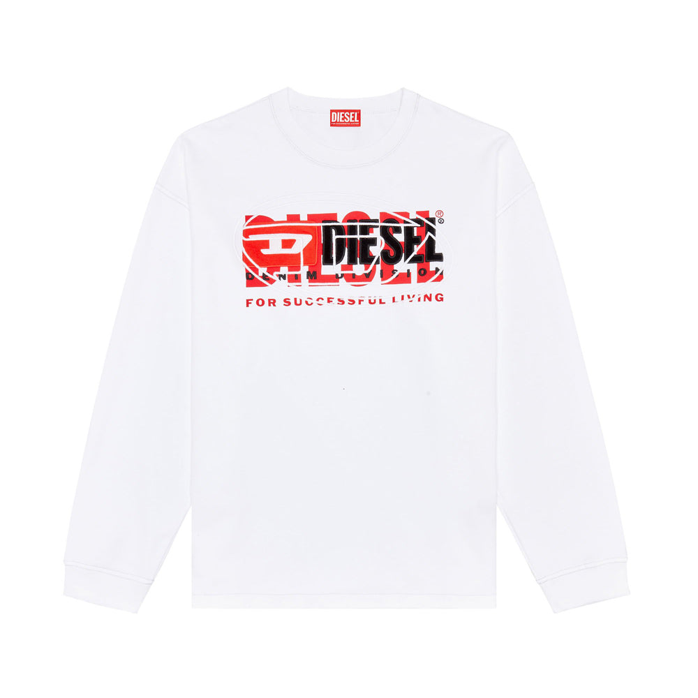 S-Baxt-N1 Sweat Top - White