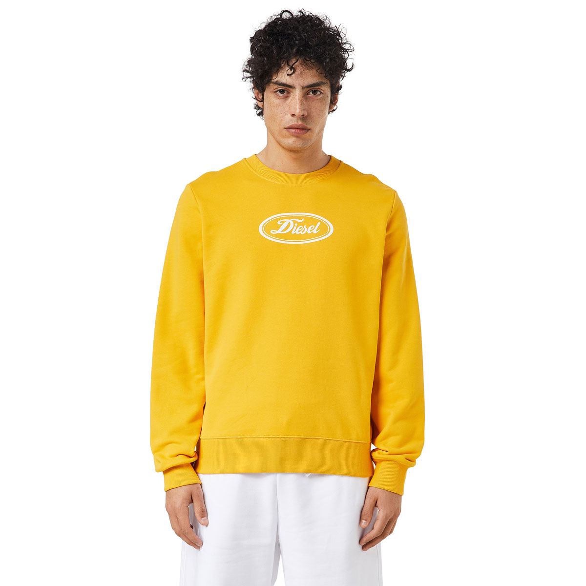 S-GINN-C2 Cotton Sweat Top - Mustard
