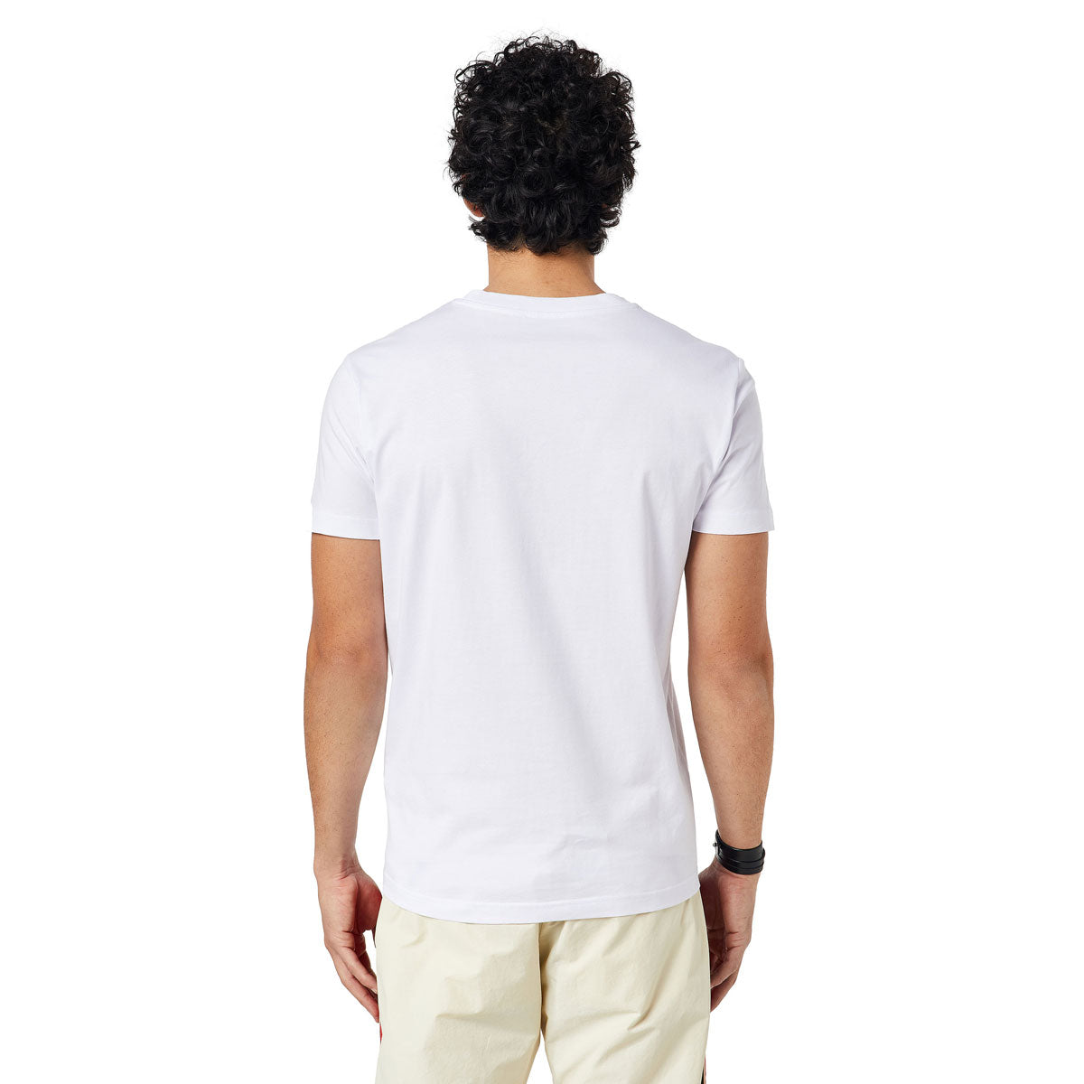 T-Shirt With Drag Race Print White