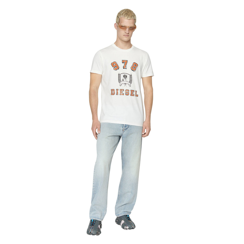 T-Diegor-E11 T-Shirt - White