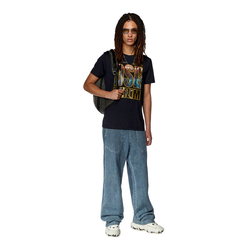 T-Diegor-L7 T-Shirts - Navy