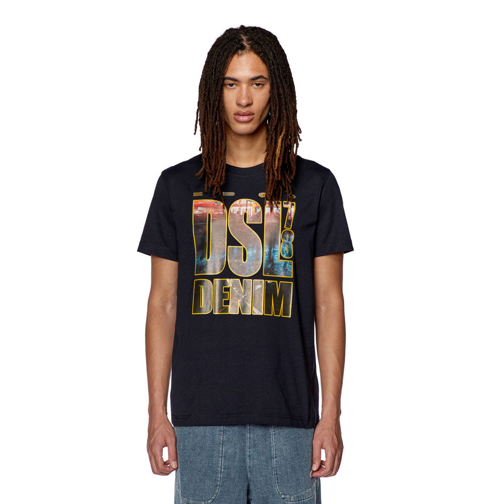 T-Diegor-L7 T-Shirts - Navy