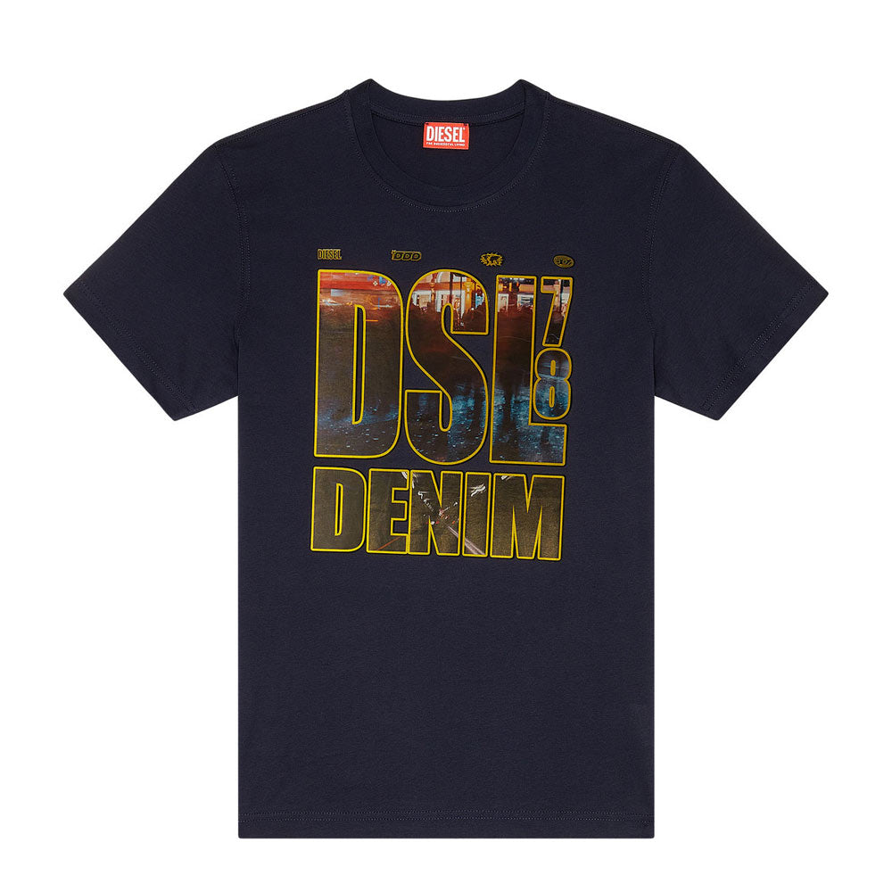 T-Diegor-L7 T-Shirts - Navy