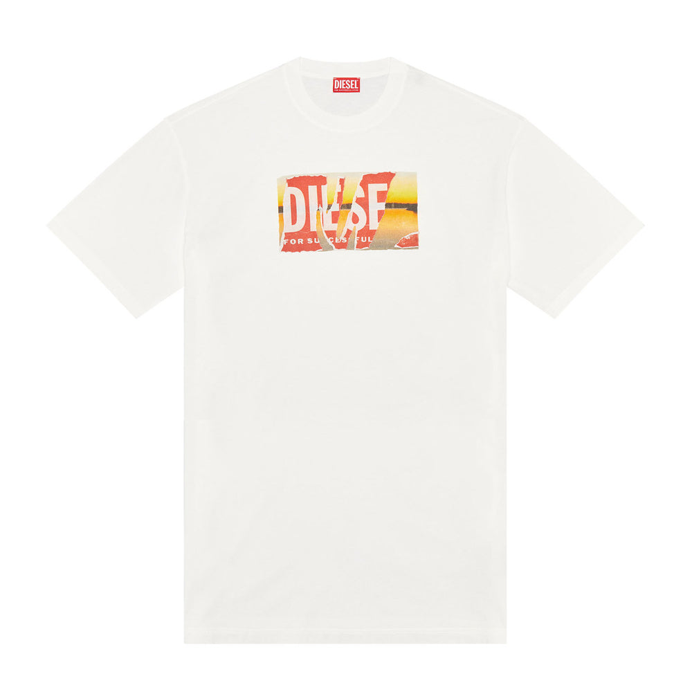 T-Peel Off-L1 T-Shirt - White