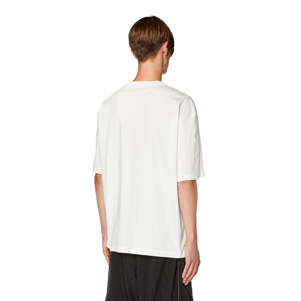 T-Peel Off-L1 T-Shirt - White