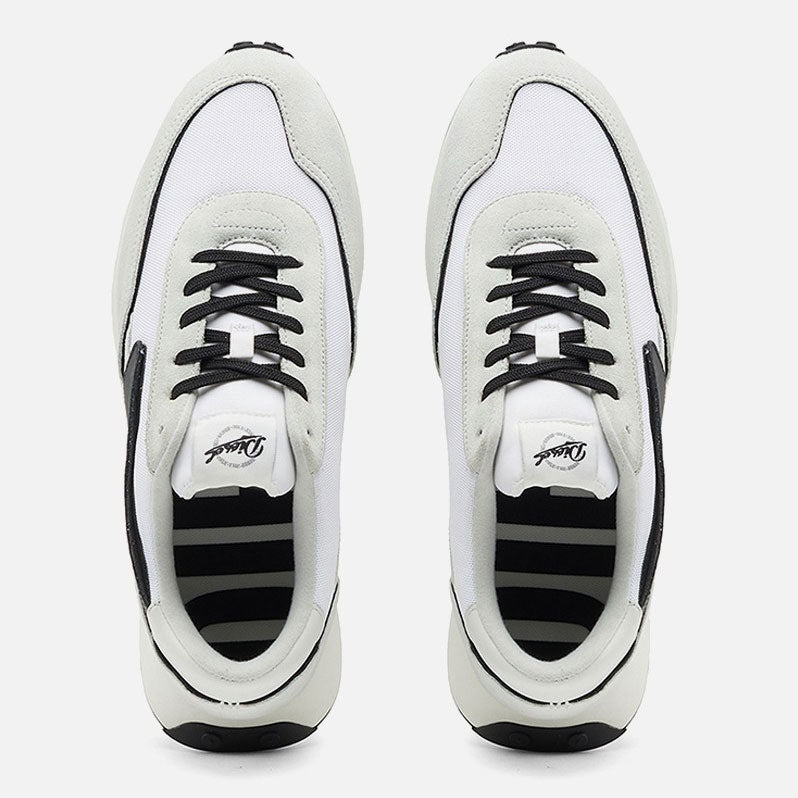 S-Racer Low Cut Suede Sneakers - White