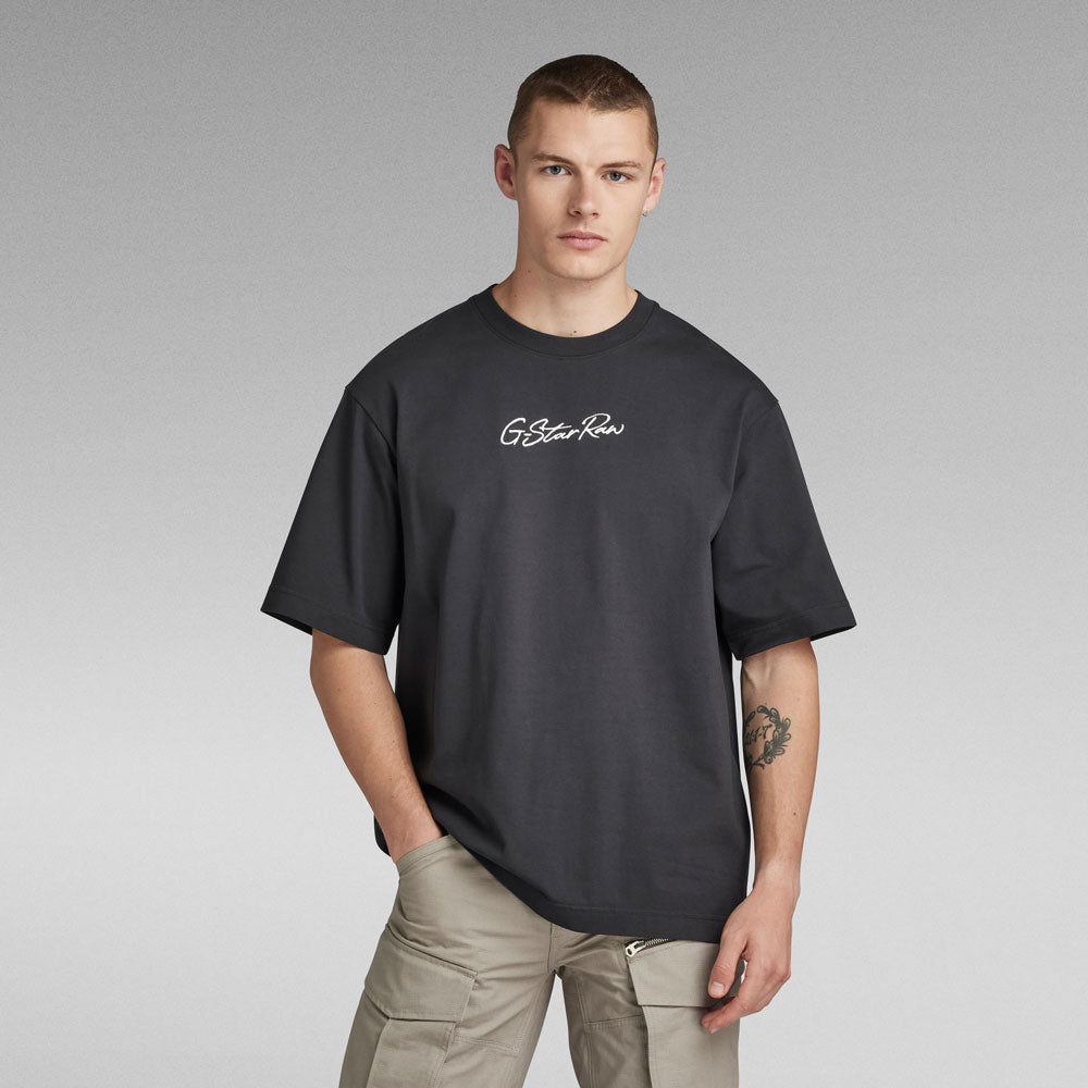 Autograph Boxy T-Shirt - Black