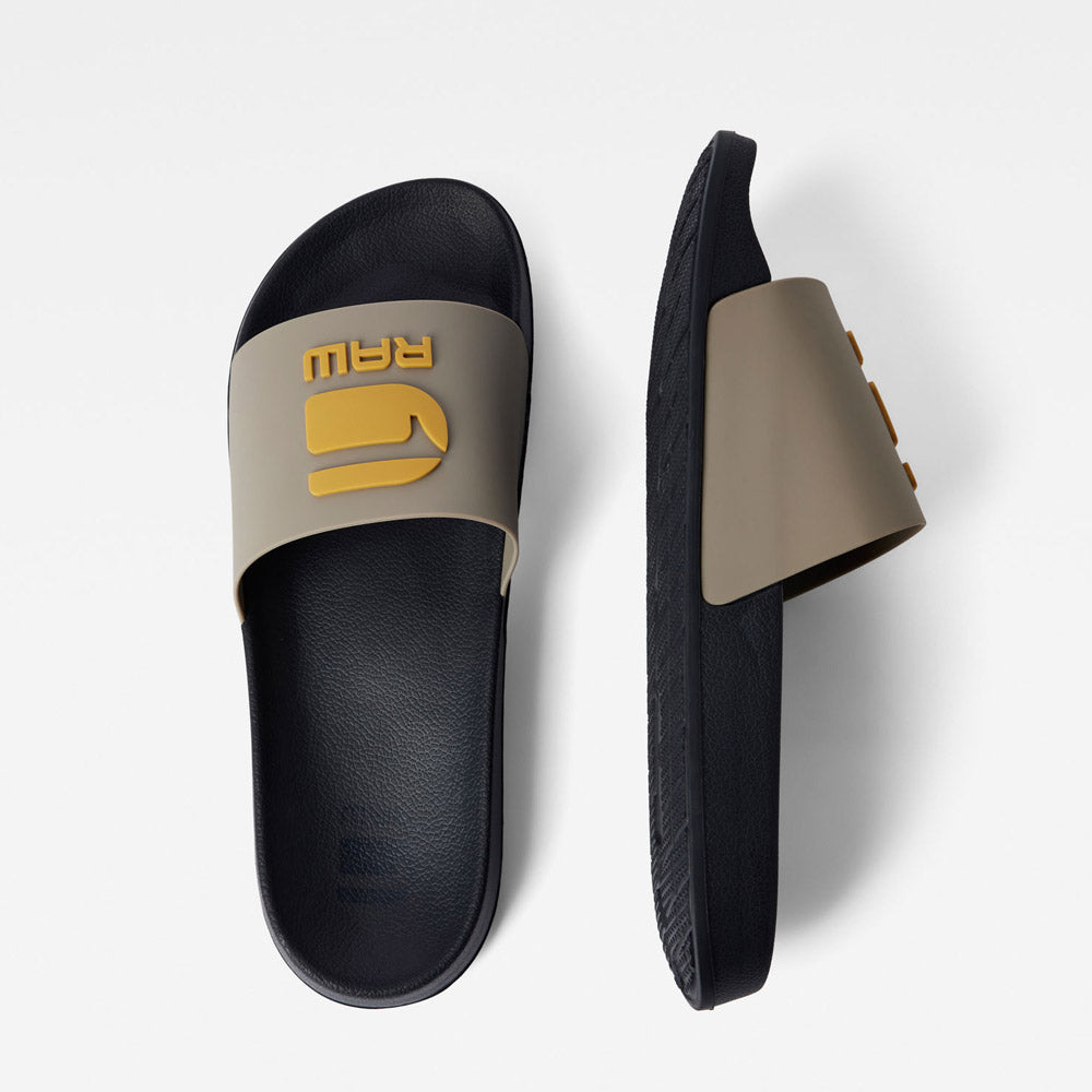 Cart III Contrast Slides - Grey Multi