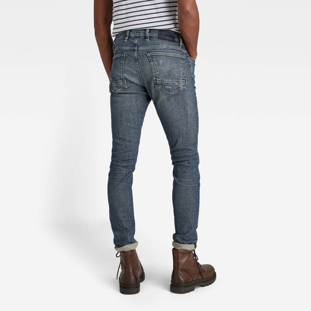 Lancet Skinny Jeans - Dark Blue