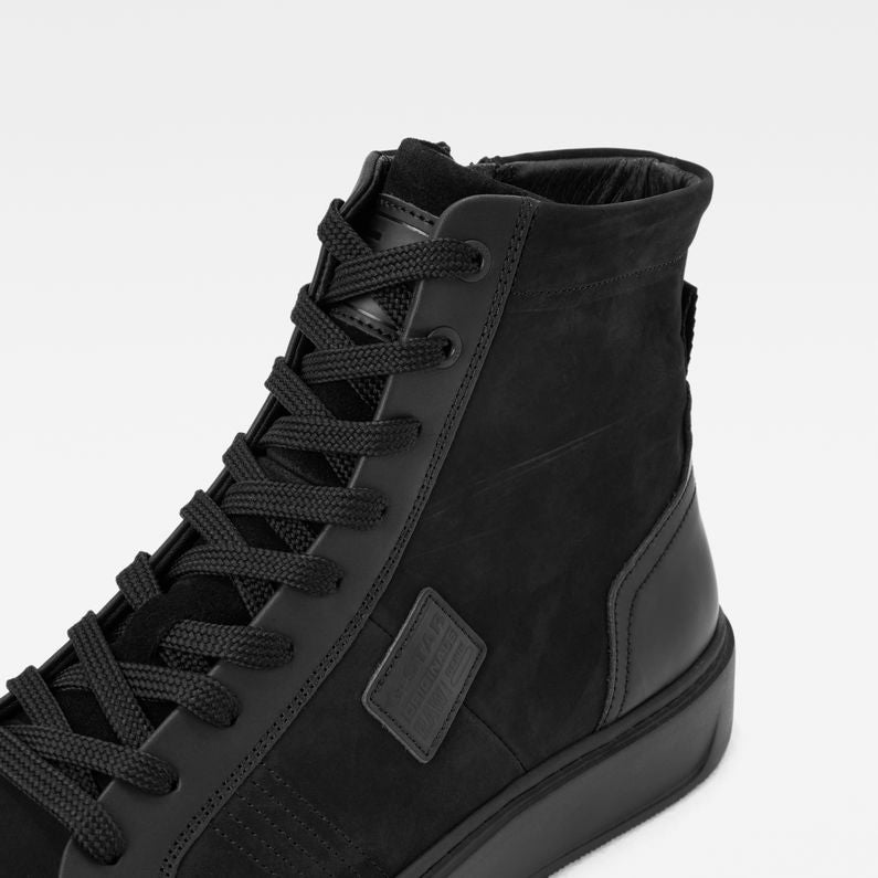 Postino High Nuback Sneaker - Black