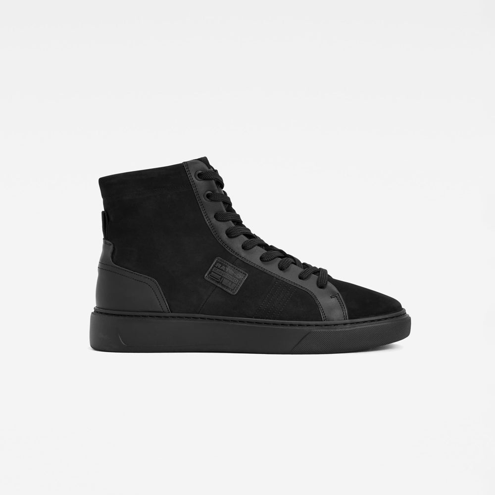 Postino High Nuback Sneaker - Black