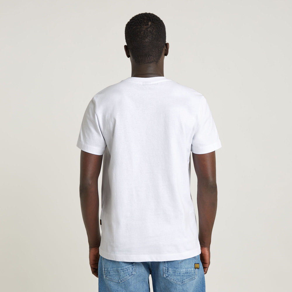 Stitch Burger T-Shirt - White