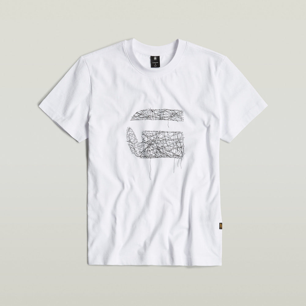 Stitch Burger T-Shirt - White