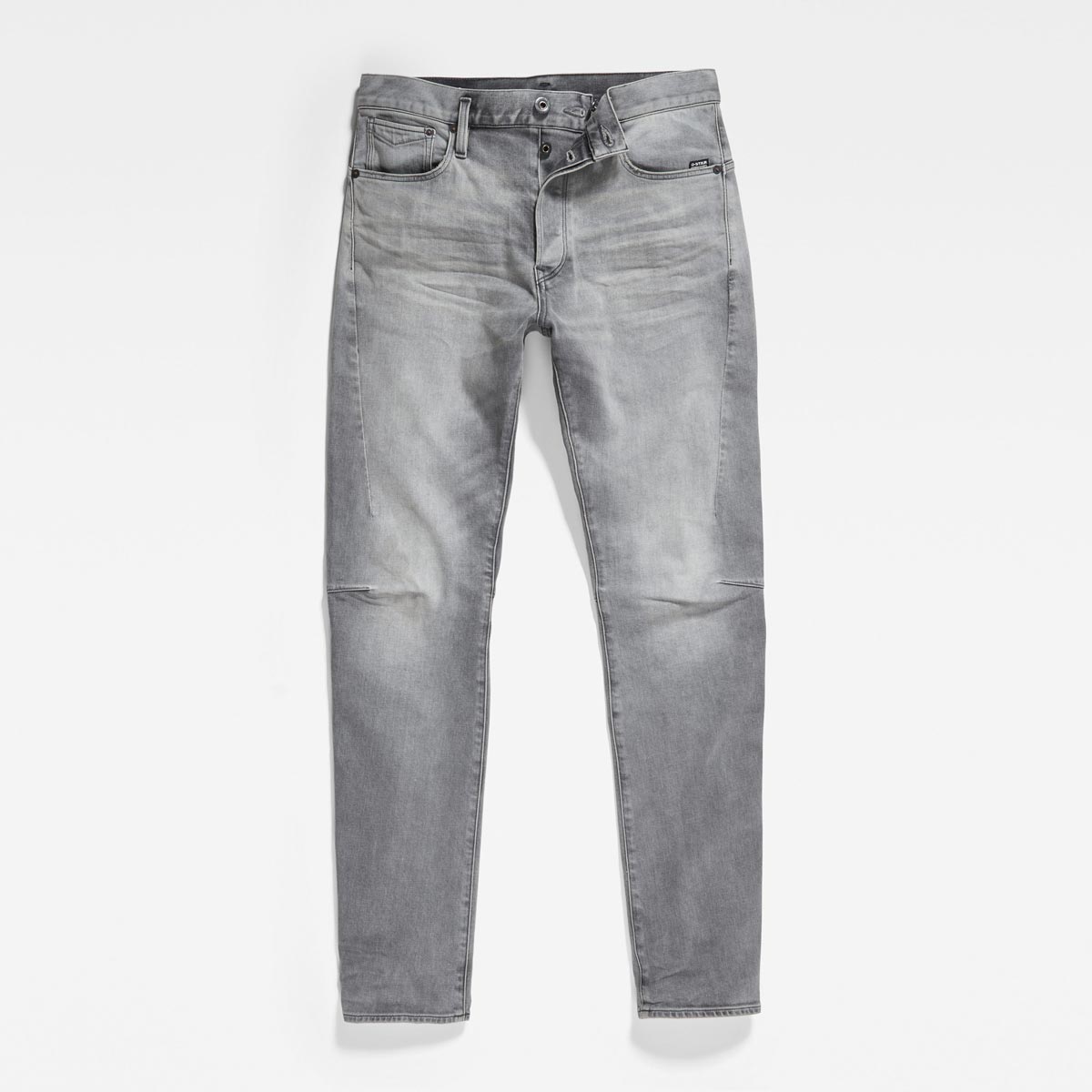 Scutar 3D Slim Fit Denim Jeans - Grey