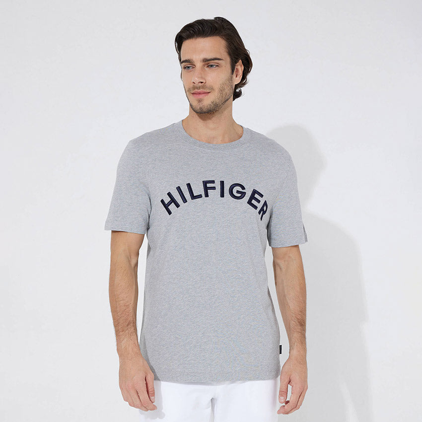 Arched T-Shirt - Light Grey