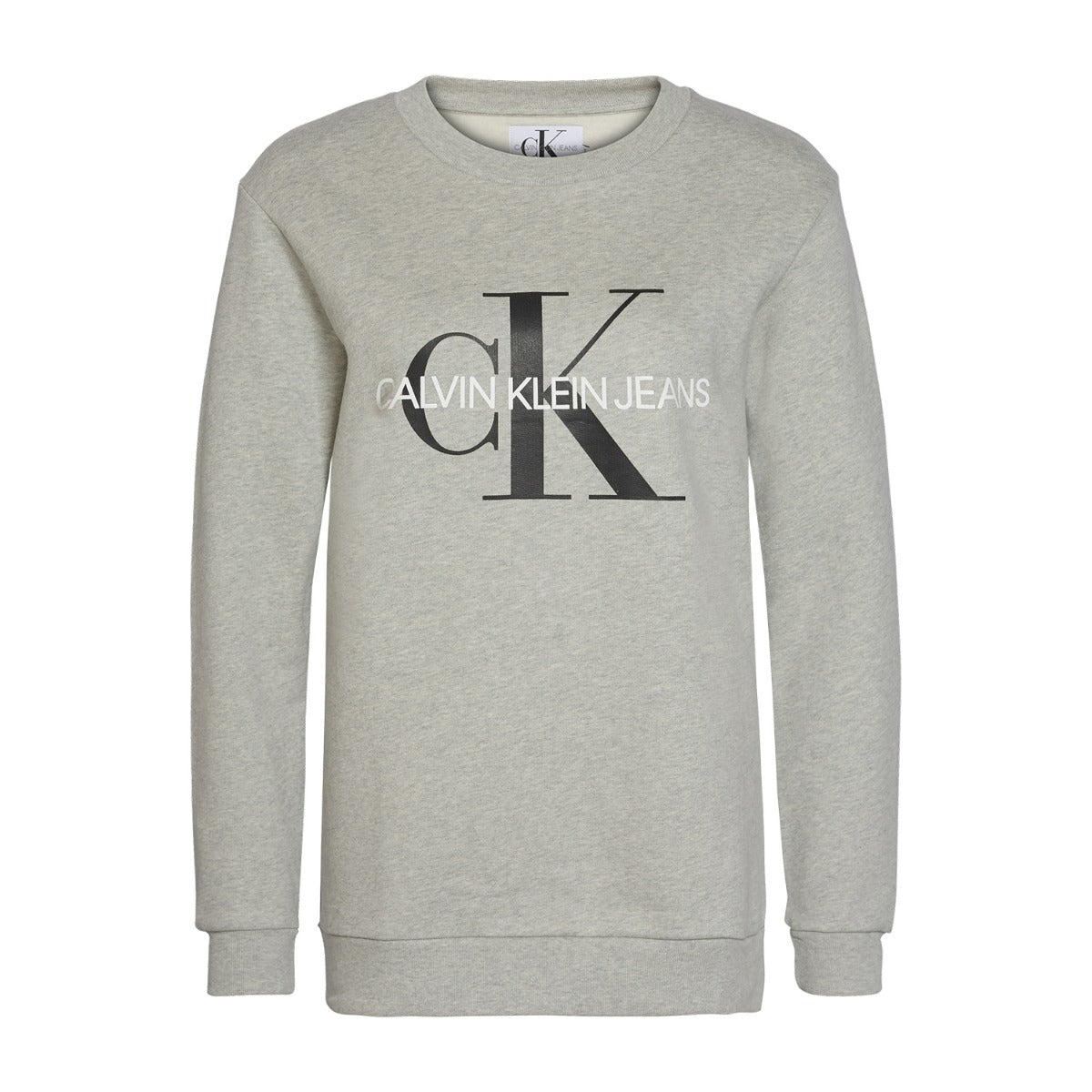 CK Women Monogram Logo Knit Grey