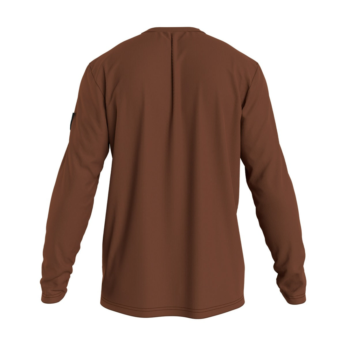 CK Men Waffle Badge Tee Brown