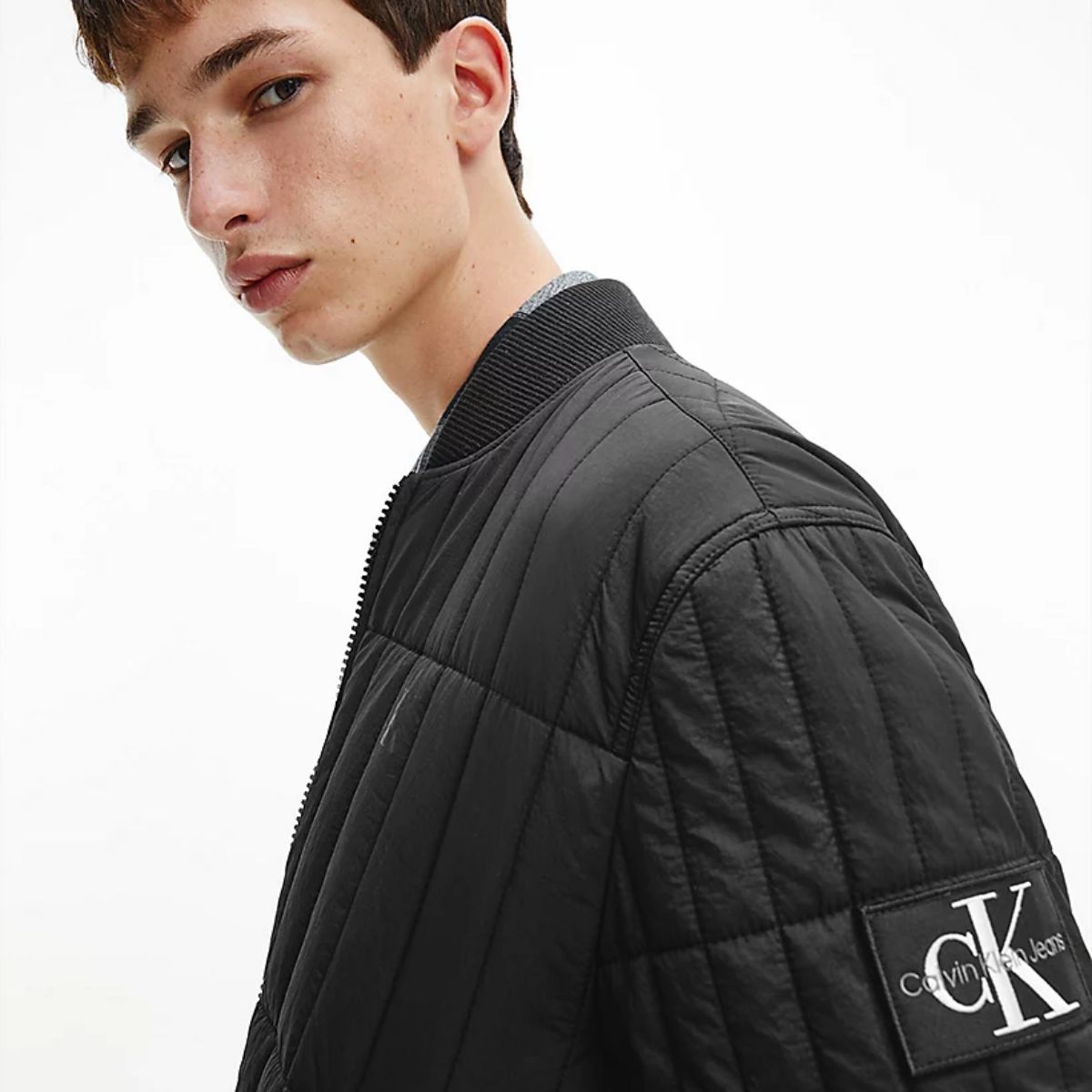 Padded Jacket Recycled Nylon Black