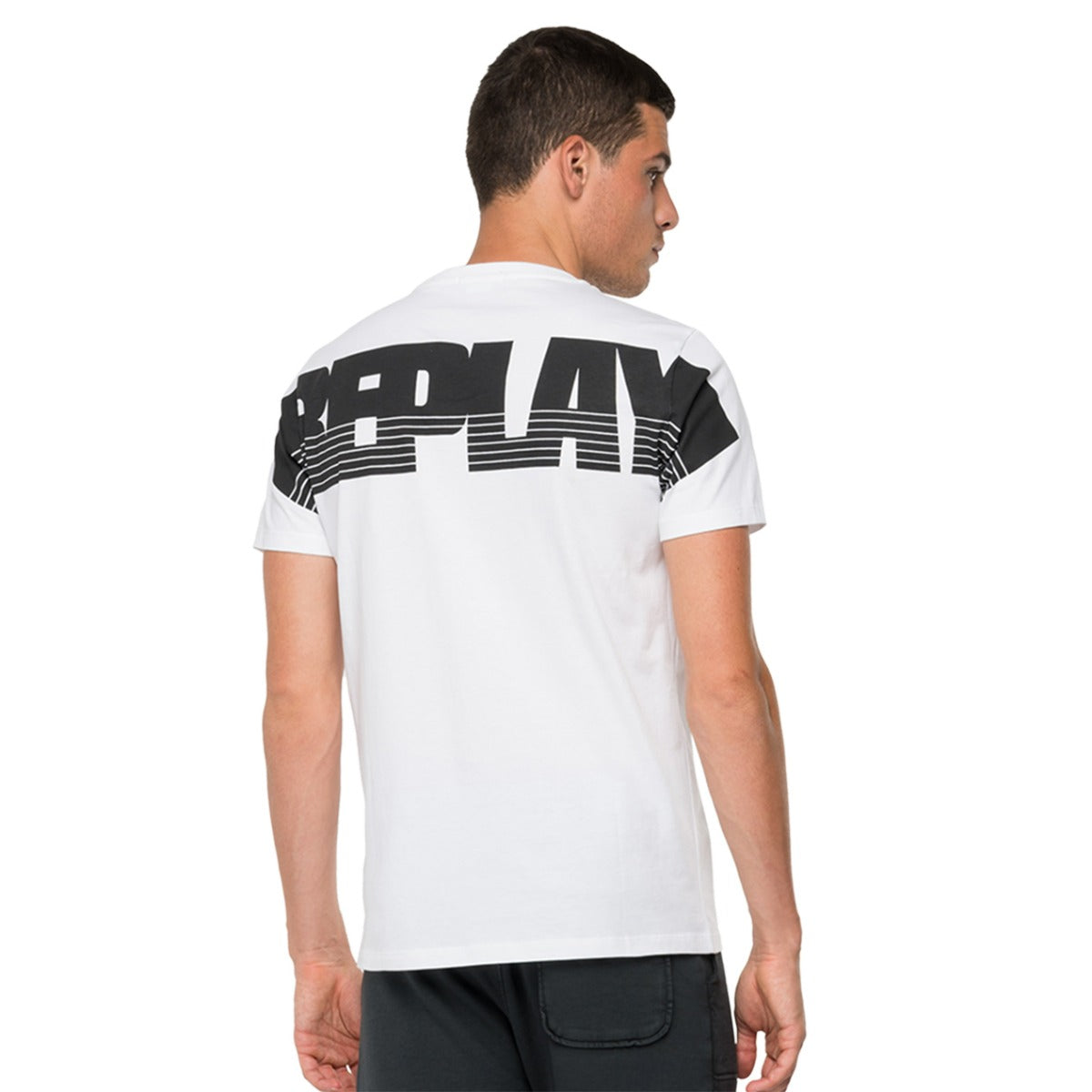Back Graphic Tee White