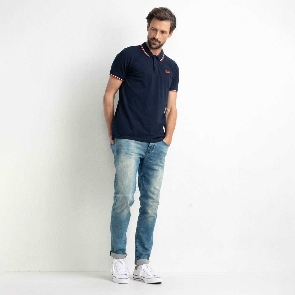 Classic Polo Golfer T-Shirt - Navy