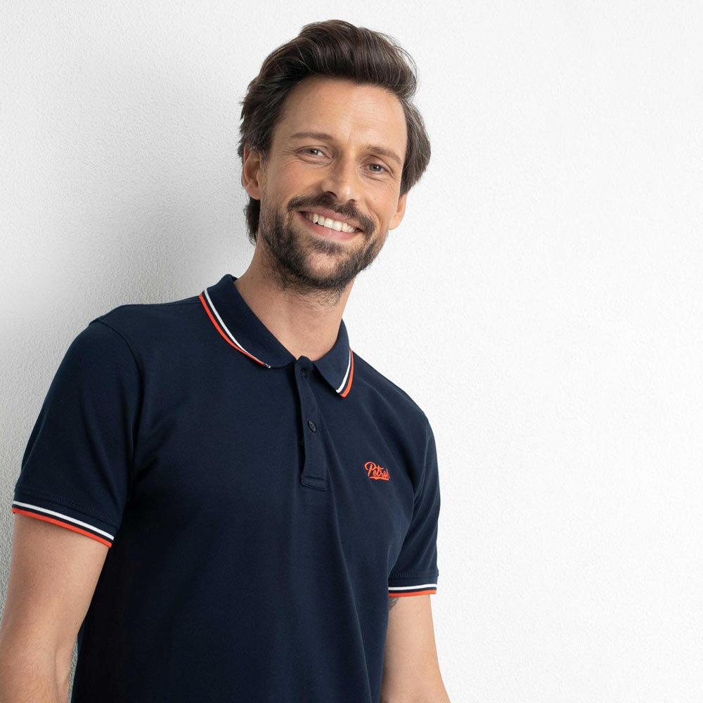 Classic Polo Golfer T-Shirt - Navy