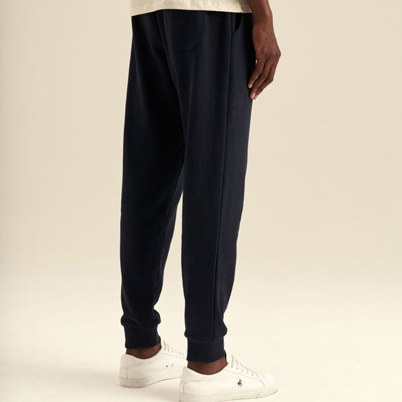 Cuffed Fleece Jogger Navy