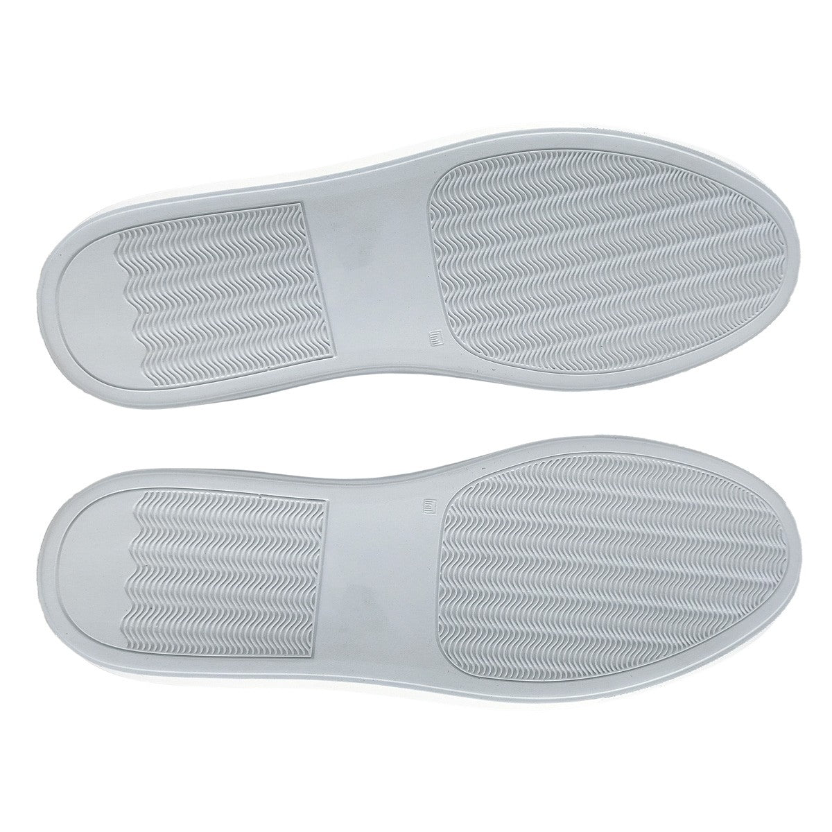 Suede Contrast Sneakers - White