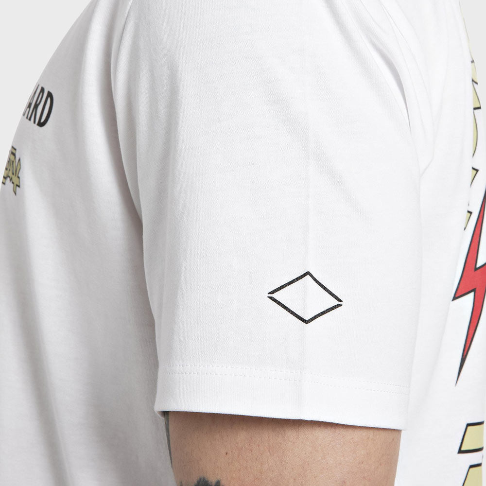 Piece Dyed T-Shirt - White Multi