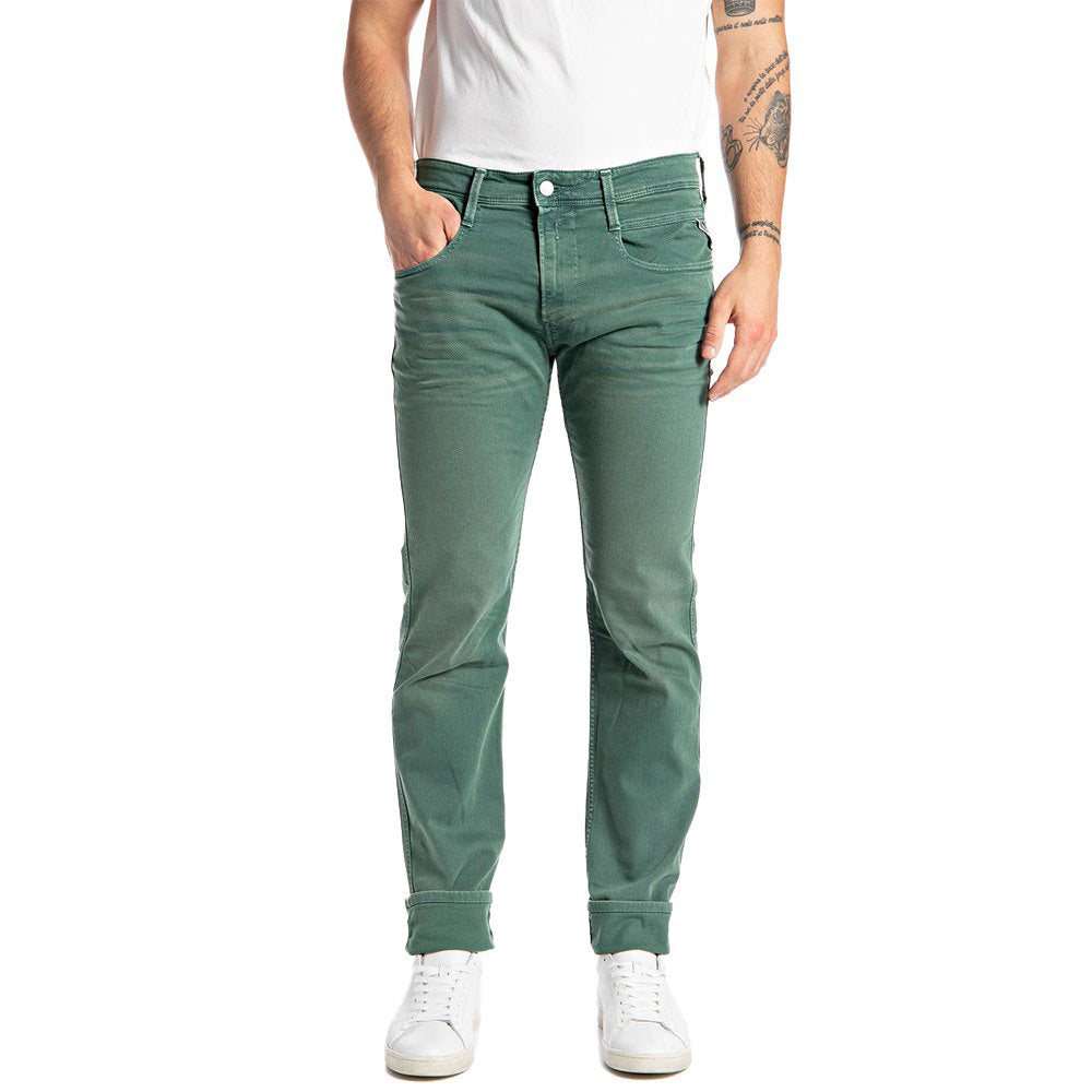 Anbass Slim Denim - Green