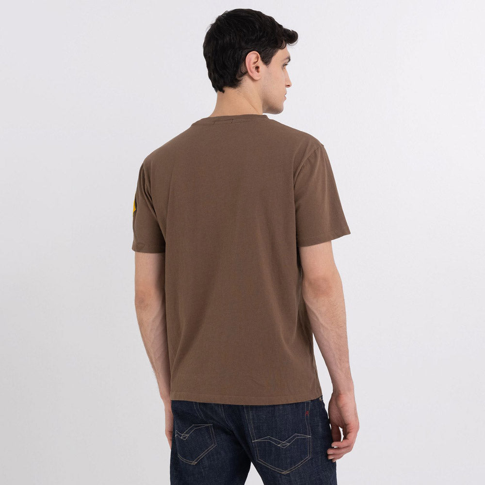 Badge T-Shirt - Brown