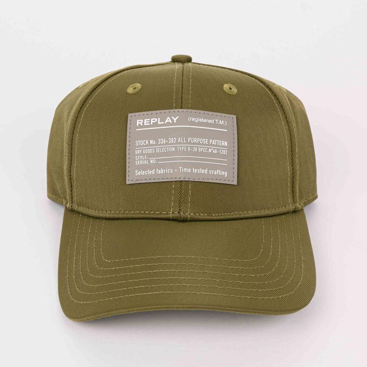 Label Peak Cap - Khaki