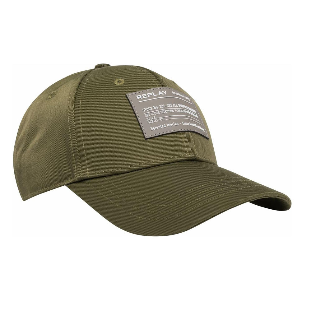 Label Peak Cap - Khaki