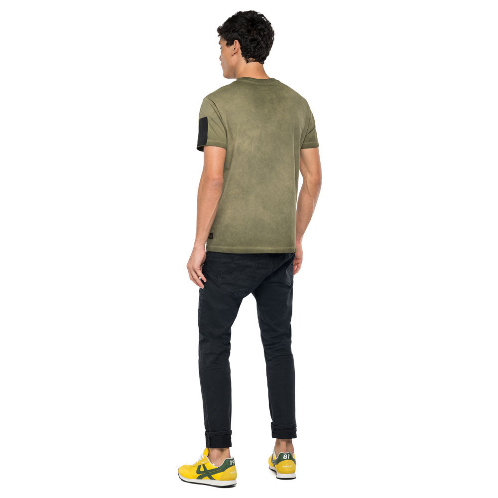 Army Of One Cotton T-Shirt - Khaki
