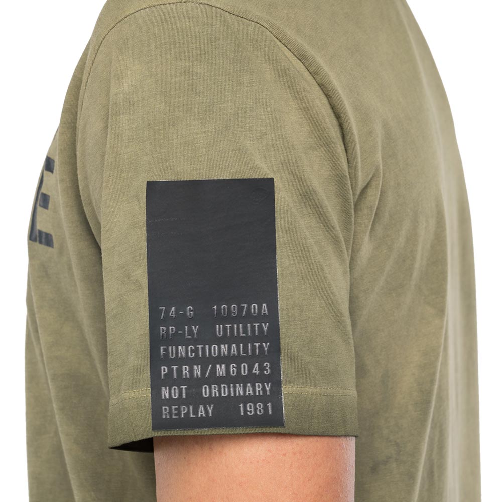 Army Of One Cotton T-Shirt - Khaki