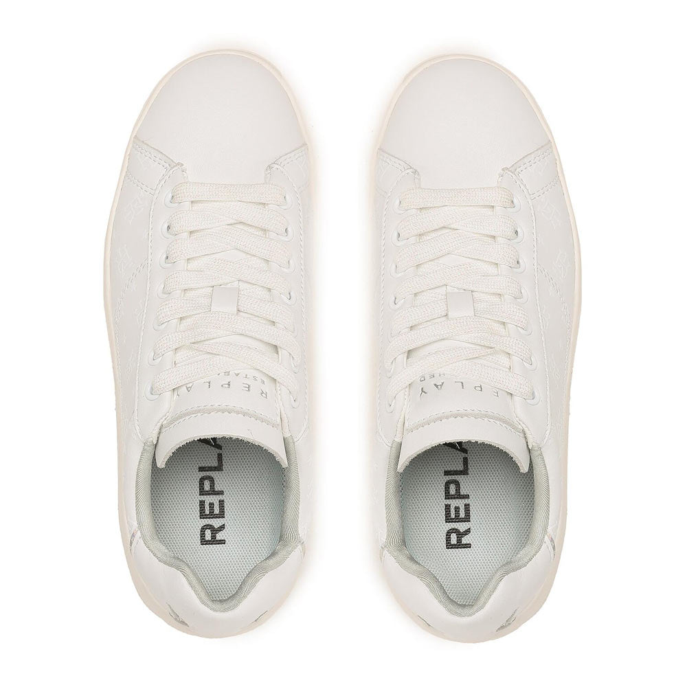 University Allover Sneakers - White