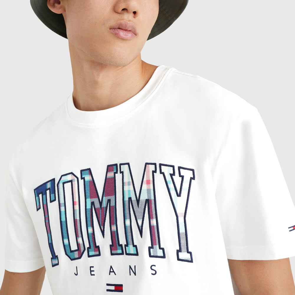 Classic Tartan T-Shirt - White