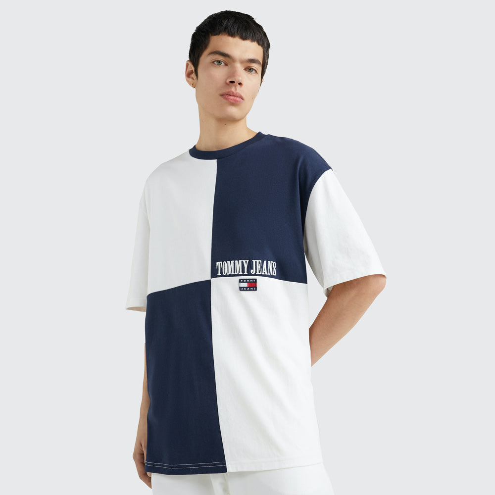 Skater Archive Color Block T-Shirt - Navy