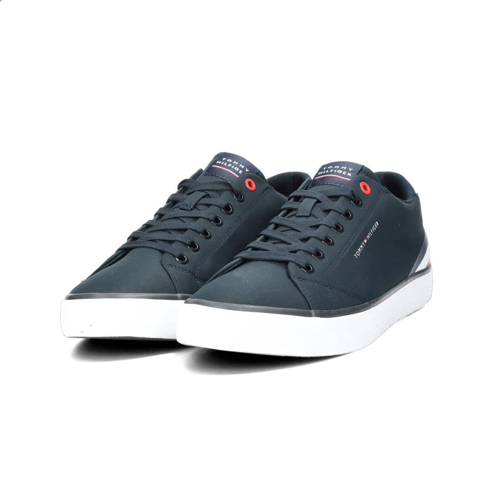 Core Low Stripes Sneaker- Navy